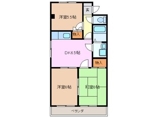 日永駅 徒歩7分 1階の物件間取画像